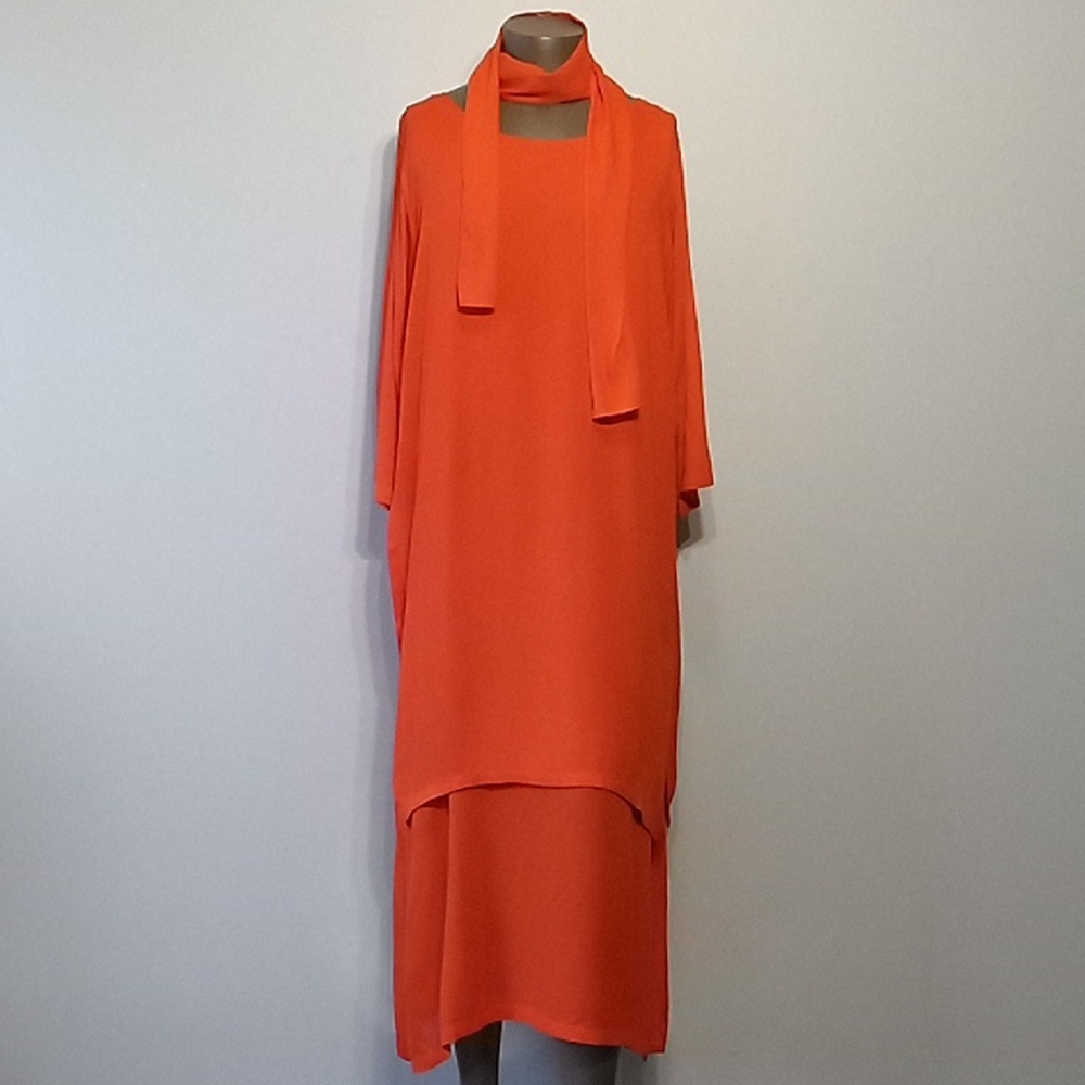 Flawless & Timeless 2pc Orange dress set by Resort Wear
